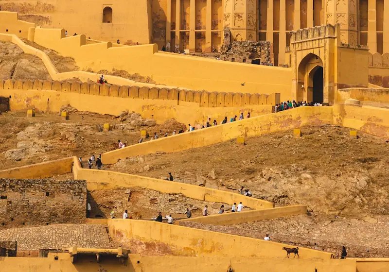 Festung Amber bei Jaipur