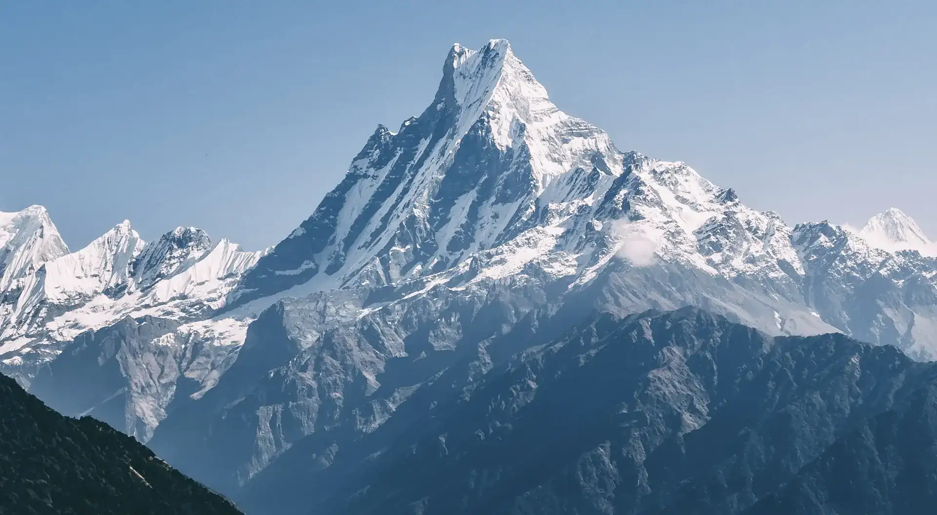 Der Machapuchare in der Annapurna-Region