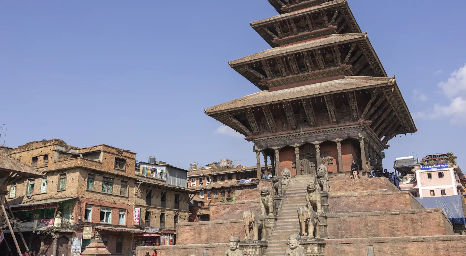 Pagodentempel am Durbar Square in Bhaktapur