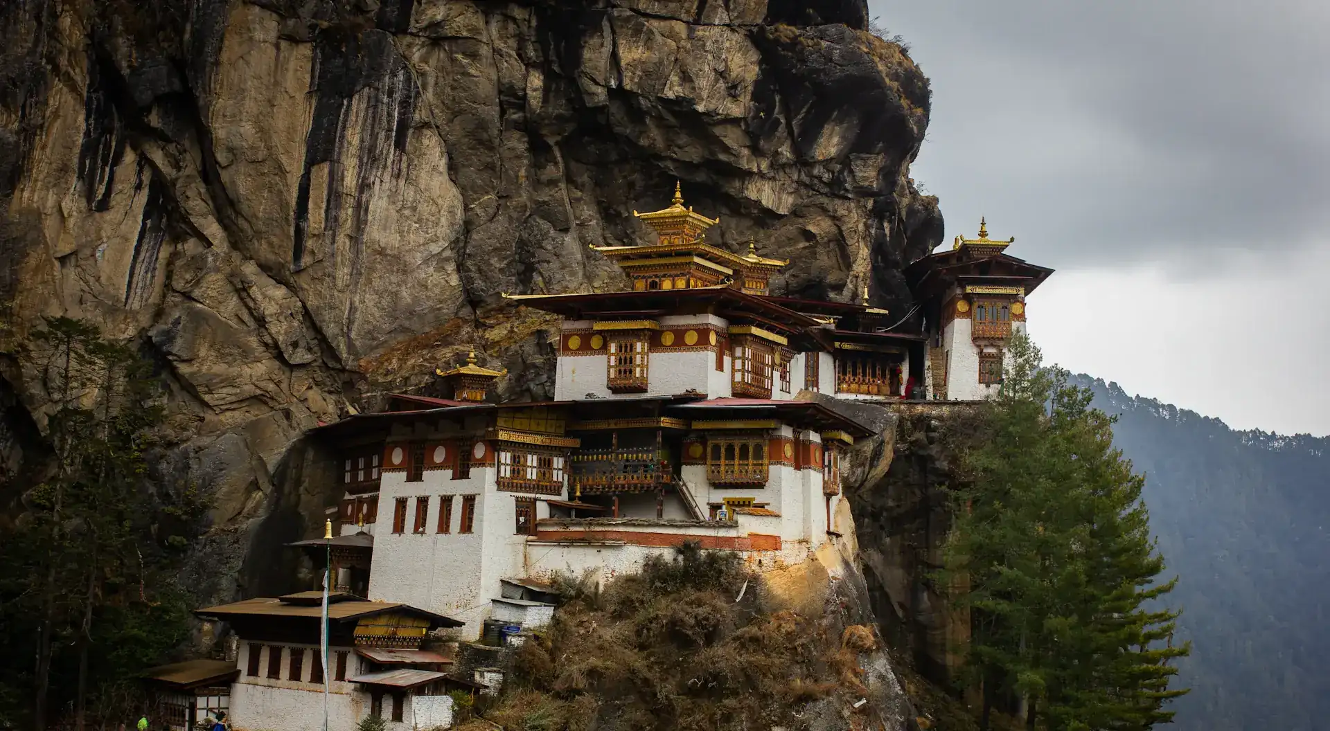 Kloster Taktsang (Tigernest) bei Paro, Bhutan