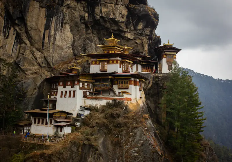 Kloster Taktsang (Tigernest) bei Paro, Bhutan