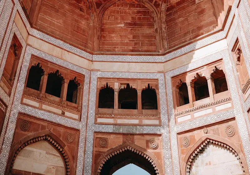 Torbögen in Fatehpur Sikri