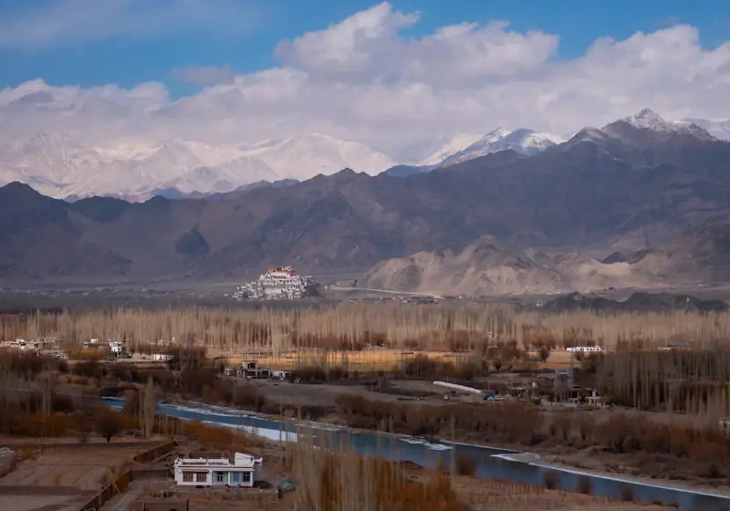 Gebirgslandschaft in Ladakh